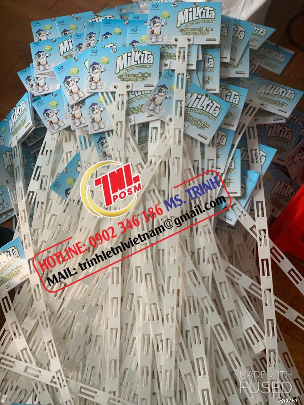 hanger nhựa, vỉ treo nhựa, vỉ treo sản phẩm bằng nhựa, hanger nhựa - 4