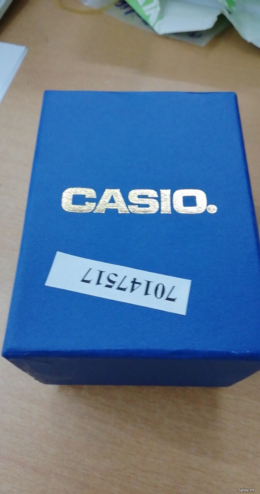 Đồng hồ Casio MQ-38-7A chính hãng, mới 100% End: 23h 25/09/19