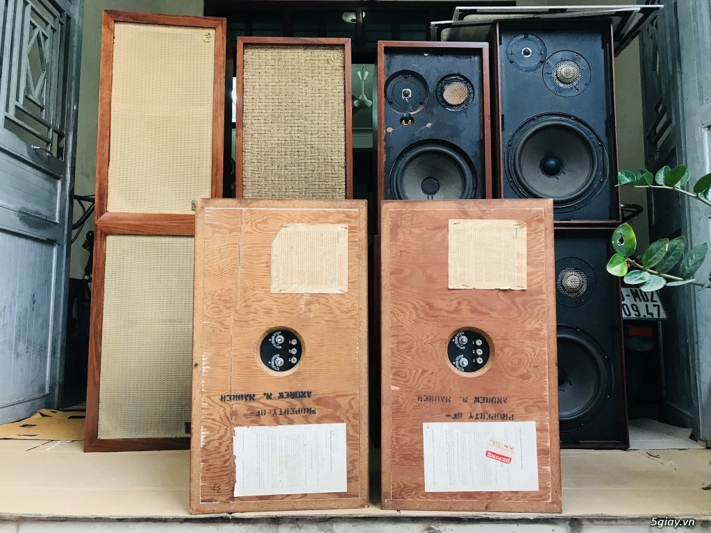 Loa ar 2ax 2x bánh bò thùng cây - 12