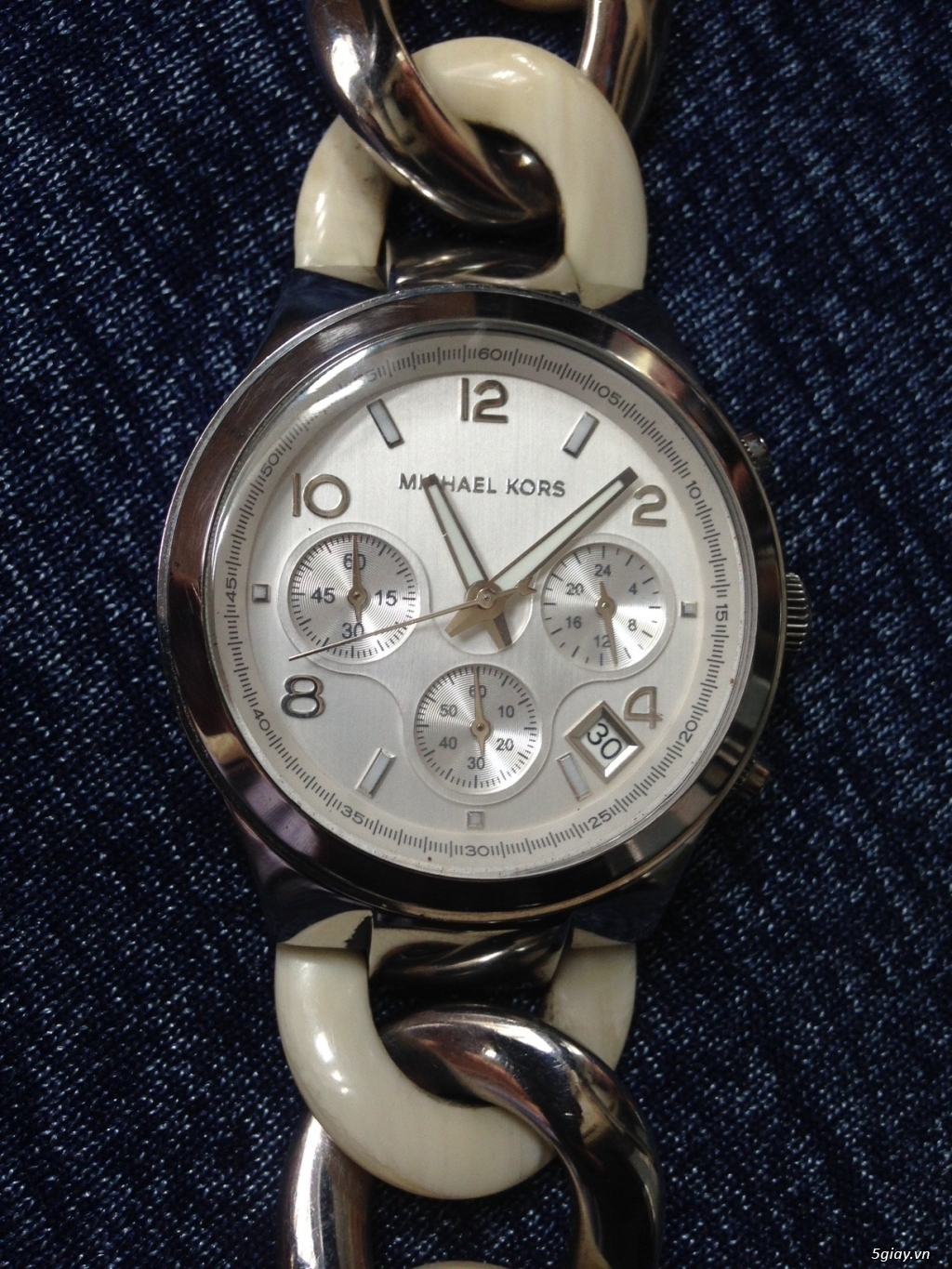 Đồng hồ MICHAEL KORS MK4263 quartz chronograph quartz (Mỹ) - 3