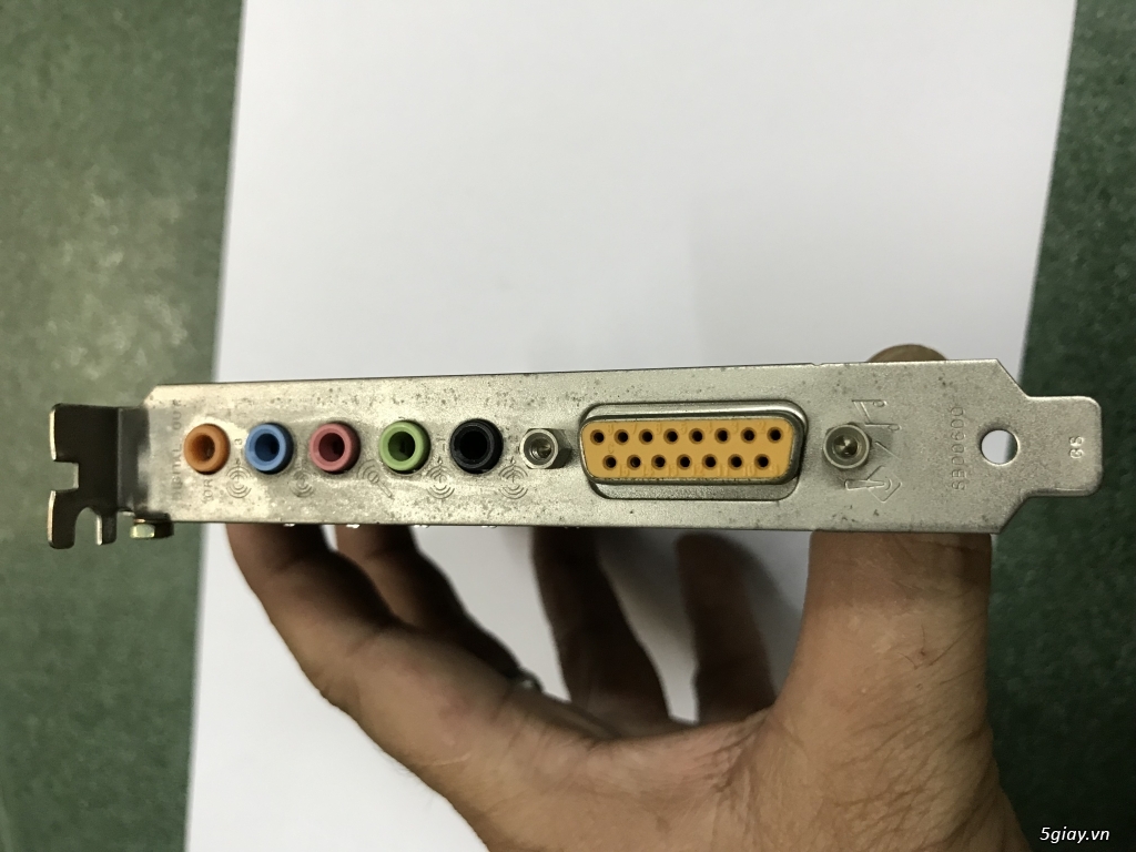 Card âm thanh PC CREATIVE Soud BLASTER 5.1 SB0100 End: 23h ngày 30-09-2019 - 1