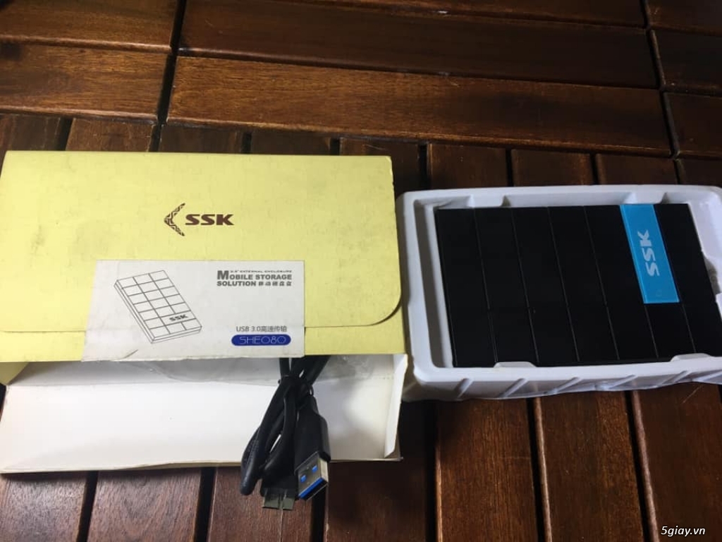 MS24 - HDD BOX SATA 2.5 USB 3.0 (SHE080) Đấu giá kết thúc hôm nay 23h00p ngày 29/09/2019 - 2