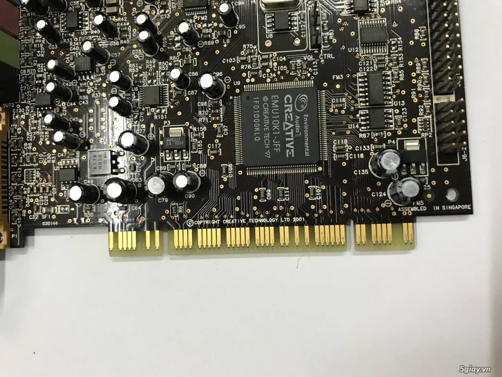 Card âm thanh PC CREATIVE Soud BLASTER 5.1 SB0100 End: 23h ngày 30-09-2019 - 5