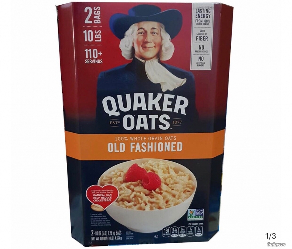 HẠT YẾN MẠCH (QUAKER OATS)
