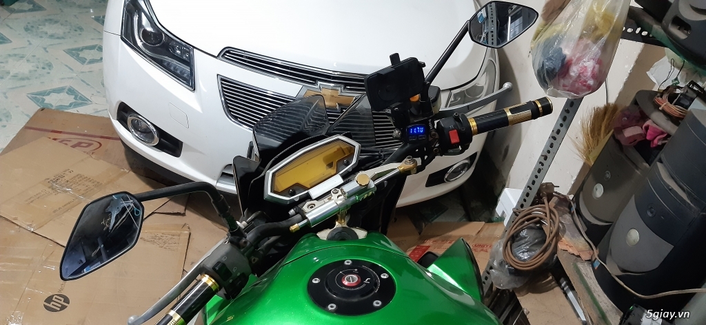 Bán chiếc Moto Kawasaki Z1000 Hải Quan Chính Ngạch, Full đồ chơi - 6