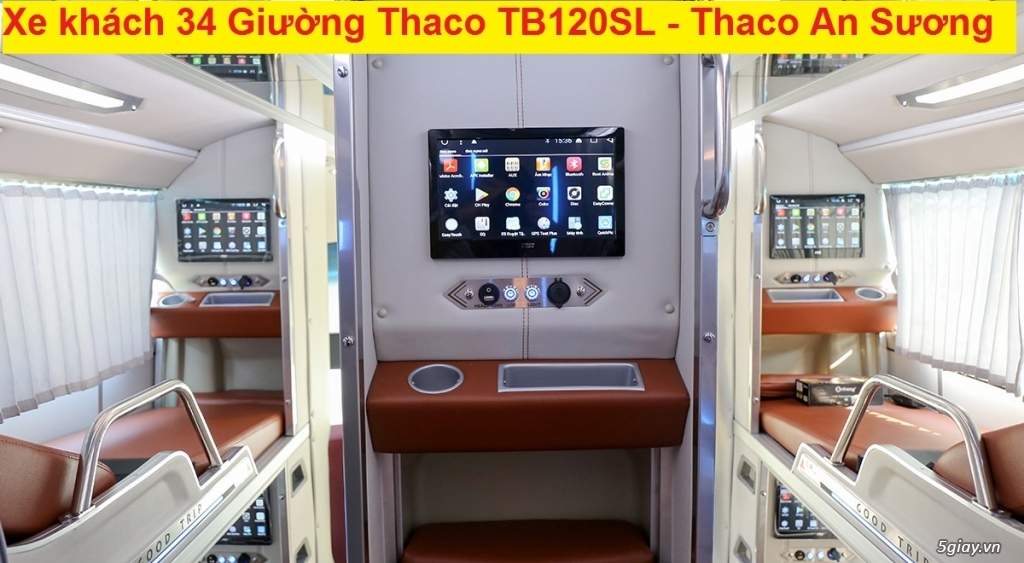 Thaco An Sương bán xe khách 34 giường phòng VIP đời 2019 - 7