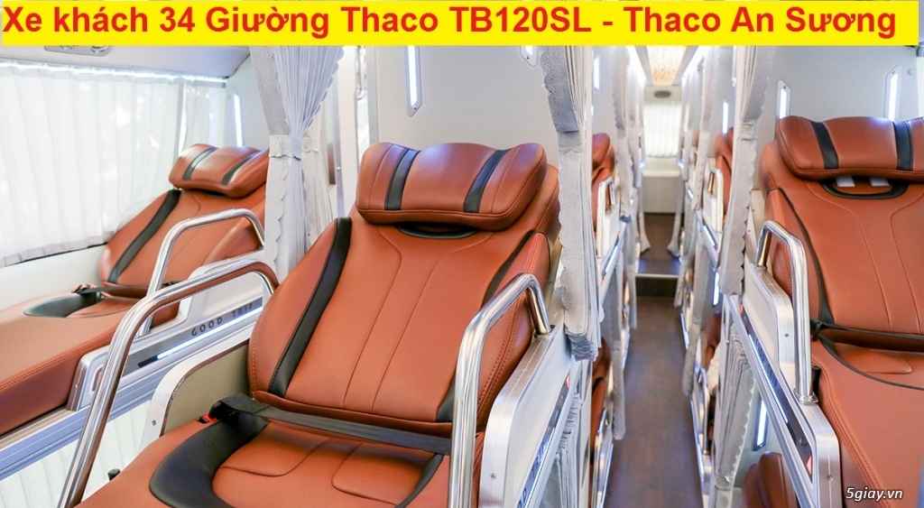 Thaco An Sương bán xe khách 34 giường phòng VIP đời 2019 - 1