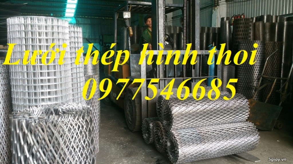 Lưới kéo giãn , lưới thép hình thoi ,lưới quả trám - 1