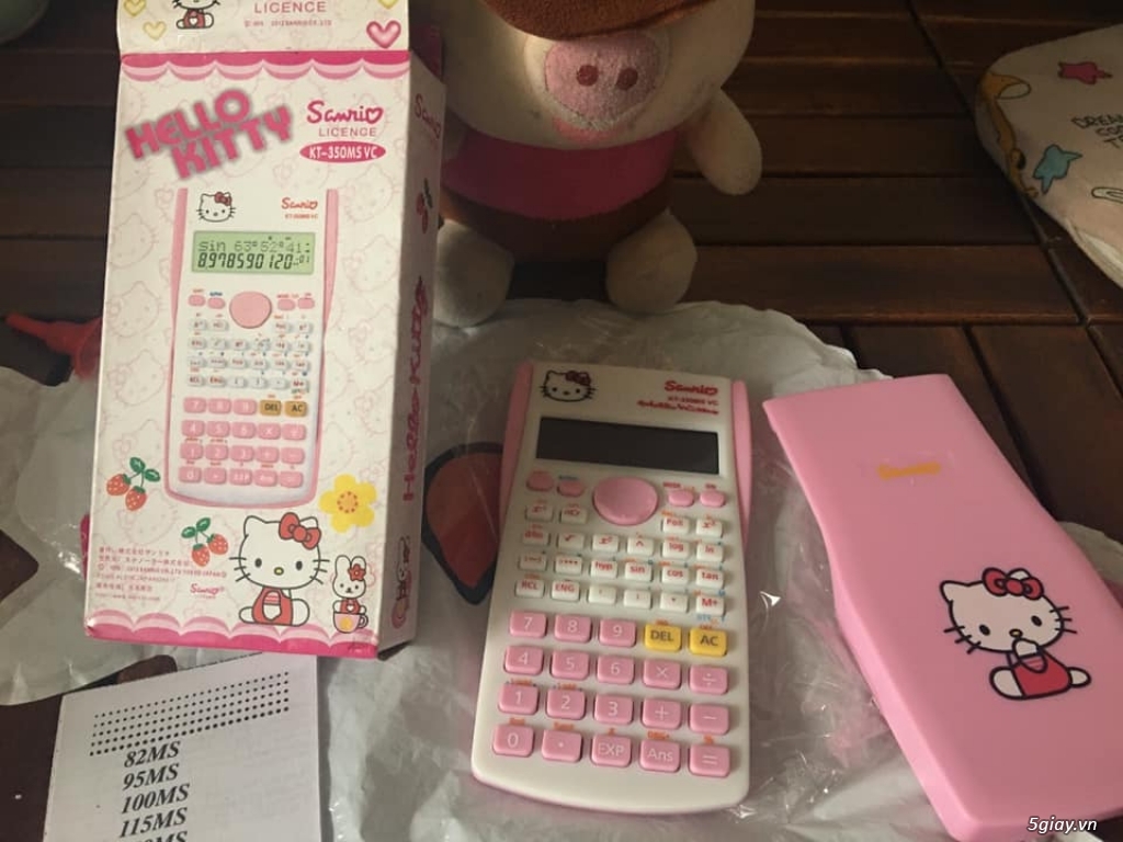 MS41 - Máy tính hình Hello Kitty Đấu giá kết thúc hôm nay 23h00p ngày 21/10/2019 - 2