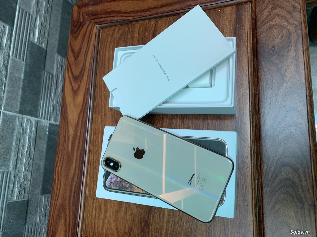 Cần bán Iphone XS Max Gold 256GB Quốc Tế Mỹ đẹp 99% - 4