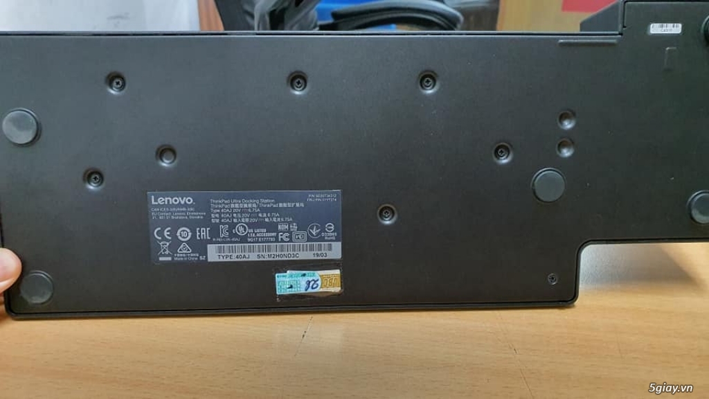 Cần bán: ThinkPad Ultra Docking Station (40AJ-0135EU) - 1