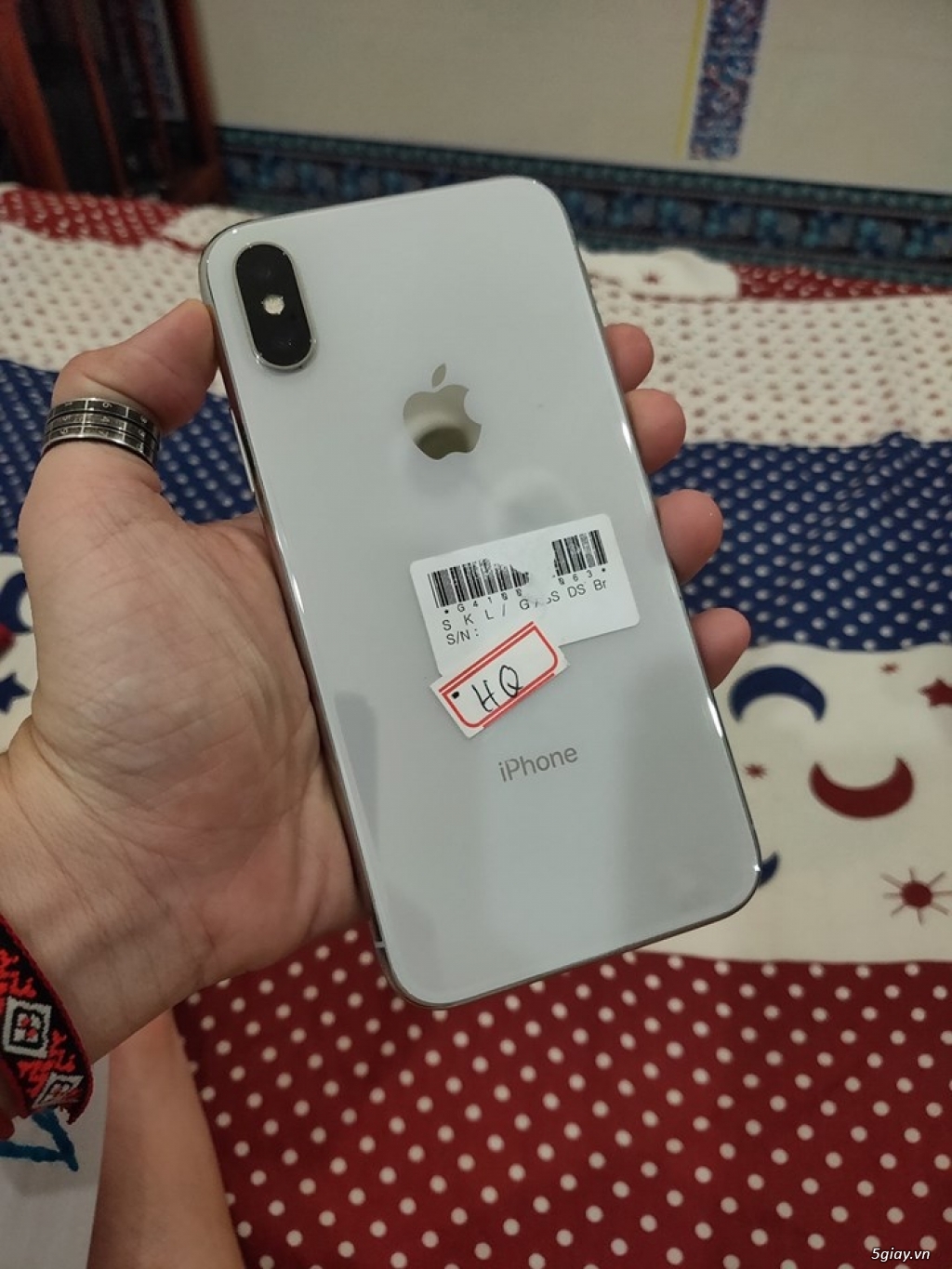 Iphone X grey & silver 64gb quốc tế đẹp zin - 1