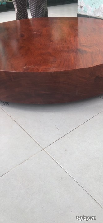 Cần bán mặt bàn gỗ Lim nguyên khối kích thước 1,2 m x 18 cm  cực vip