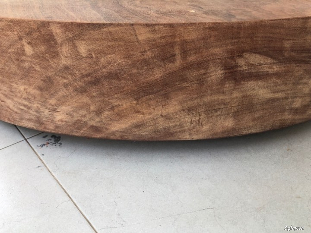 Cần bán mặt bàn gỗ Lim nguyên khối kích thước 1,2 m x 18 cm  cực vip - 4
