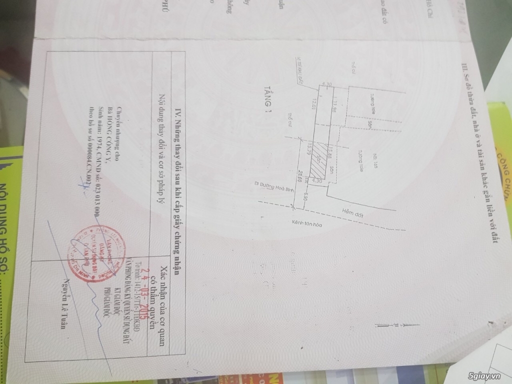 Bán nhà mặt tiền!