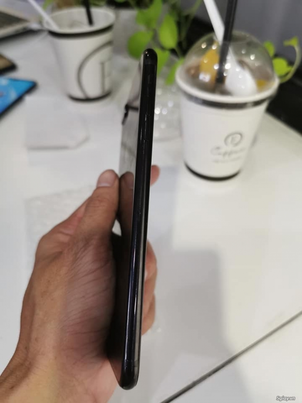Iphone 7plus đen bóng 128G 98% zin áp quốc tế - 3