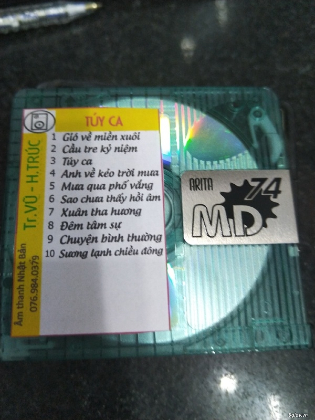 Đĩa MD ghi nội dung nhạc việt - 3