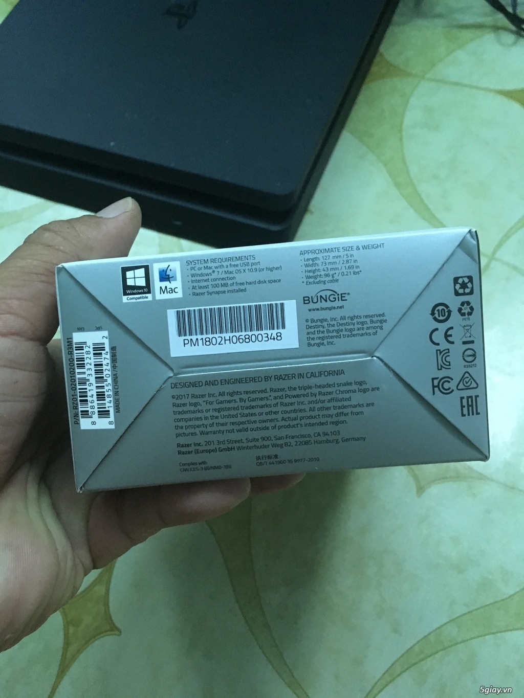 Chuột razer destiny 2