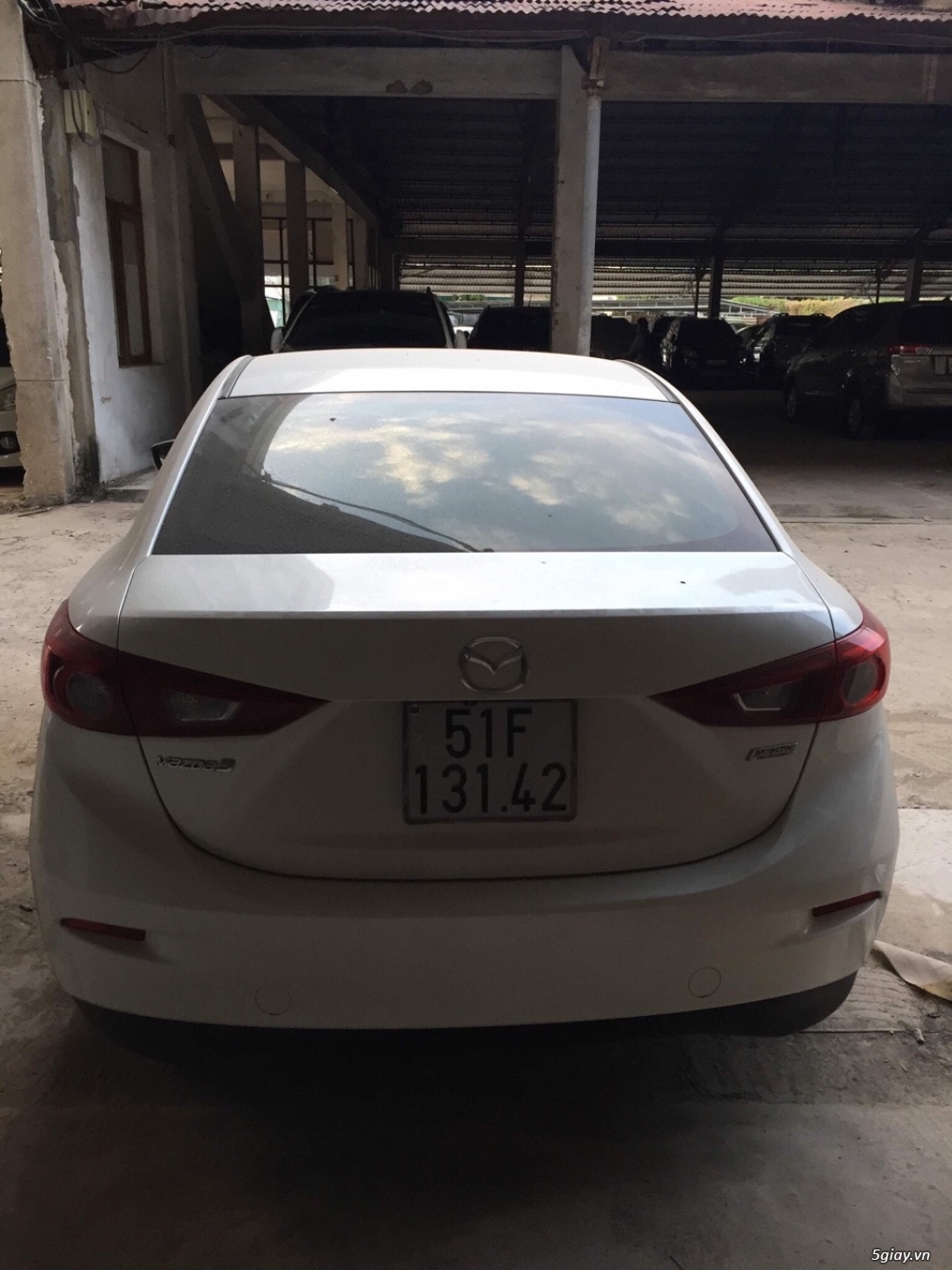 Mazda 3 2015 2.0 AT.màu trắng.chính chủ.95%.full option cao cấp - 3