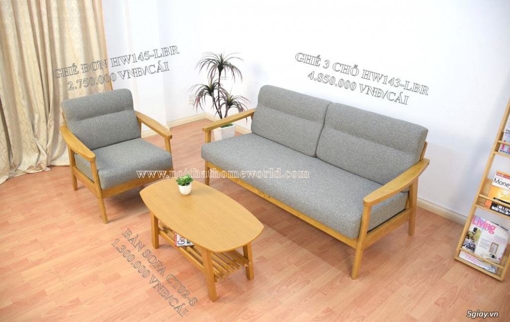 SOFA ĐƠN KHUNG SẮT HW145 - HOMEWORLD - 8