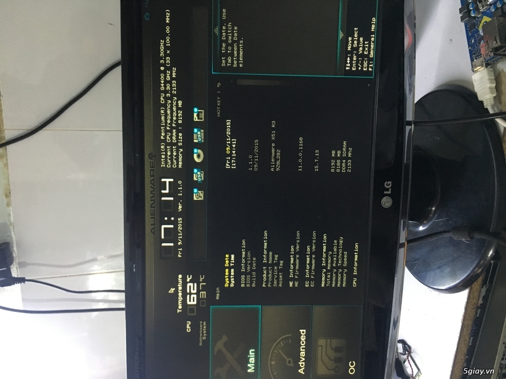 Rã dell alienware X51 R3 h110