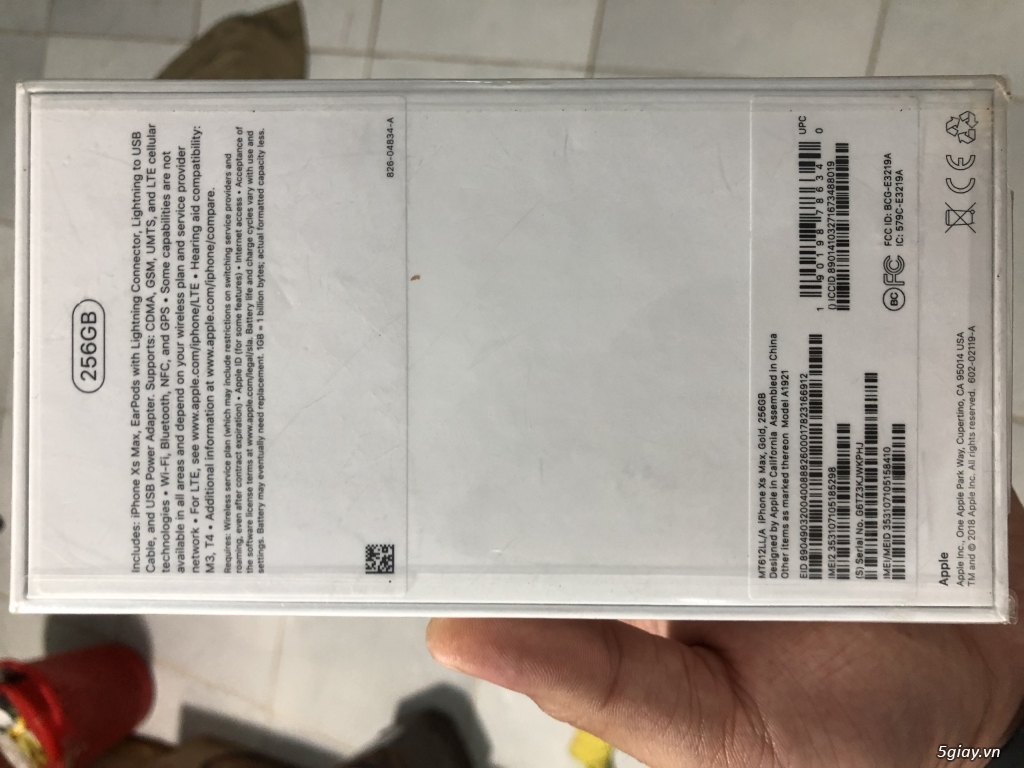 Cần bán IP Xs Max 256 GB LL LOCK mới 100% chưa active còn nguyên seal - 2