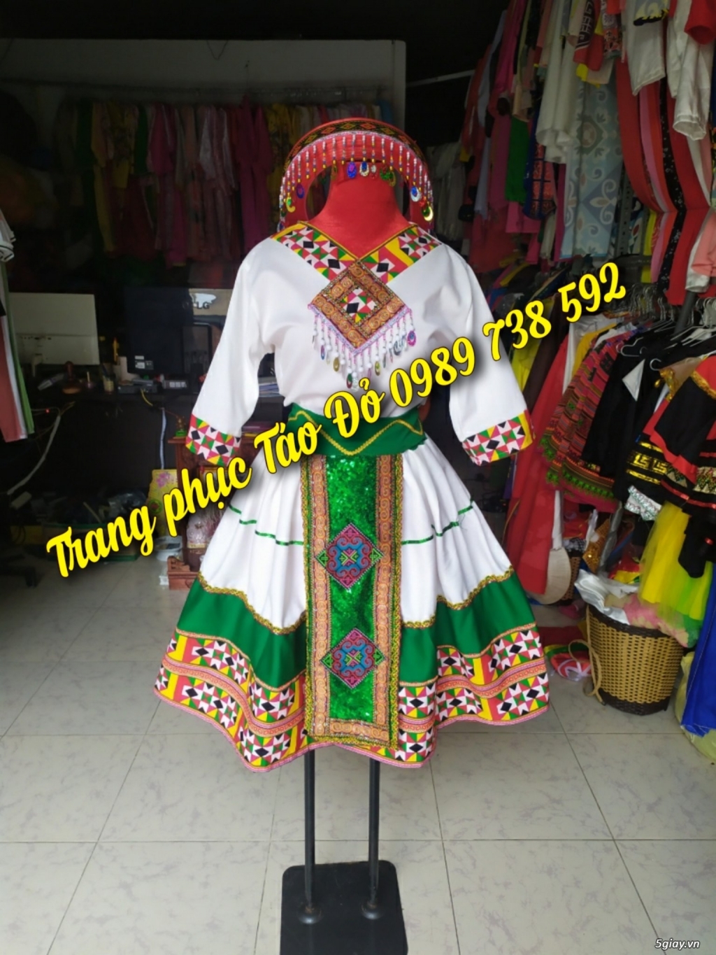 Bán và cho thuê trang phục dân tộc hmong(mèo) giá cực rẻ - 2