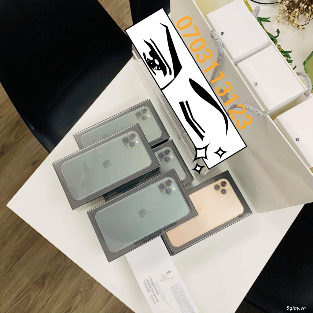 IPHONE 11 PRO MAX GREEN 256GB ZP NGUYÊN SEAL