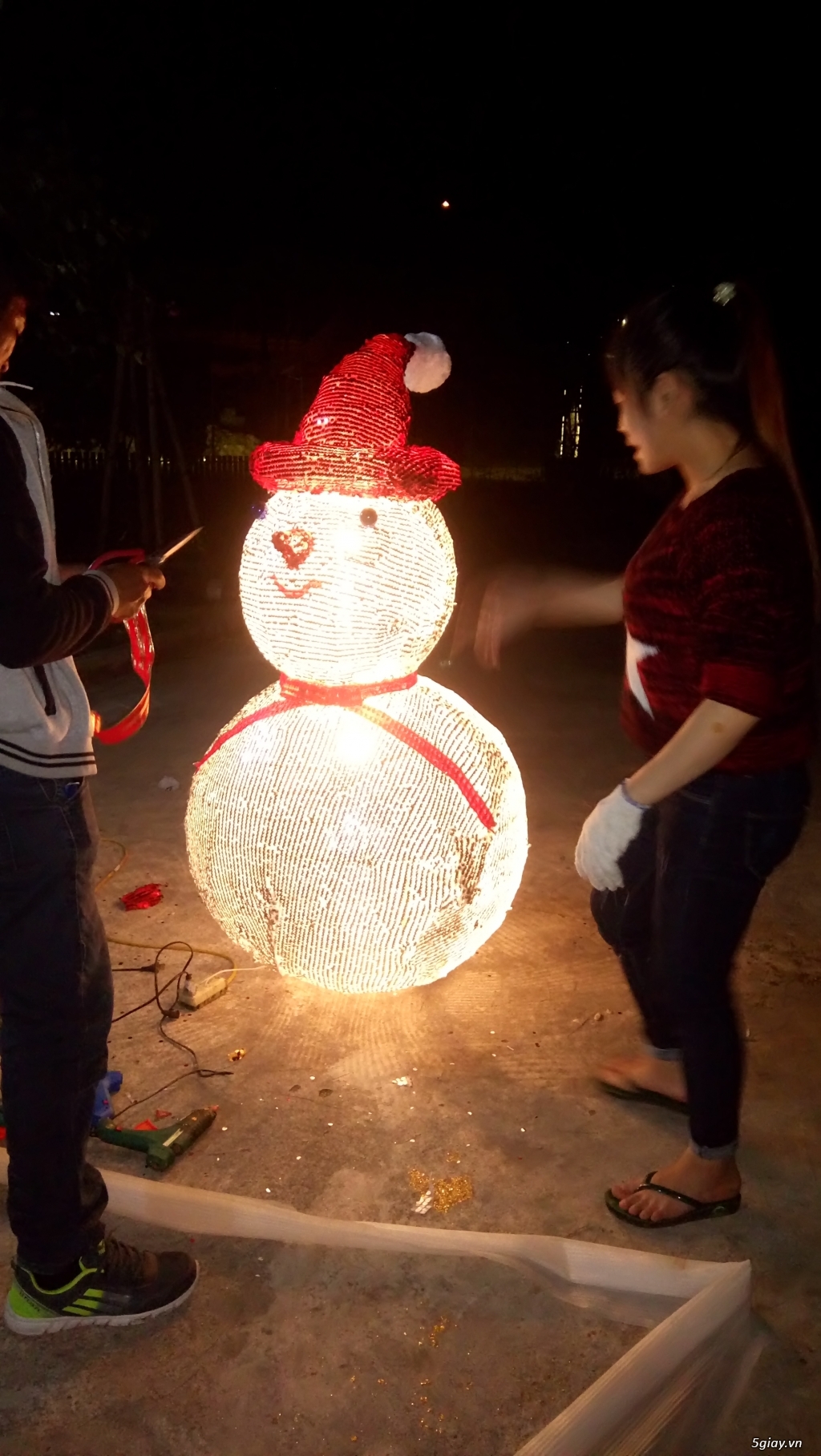 bán tuần lộc thép trang trí noel - 0909046447