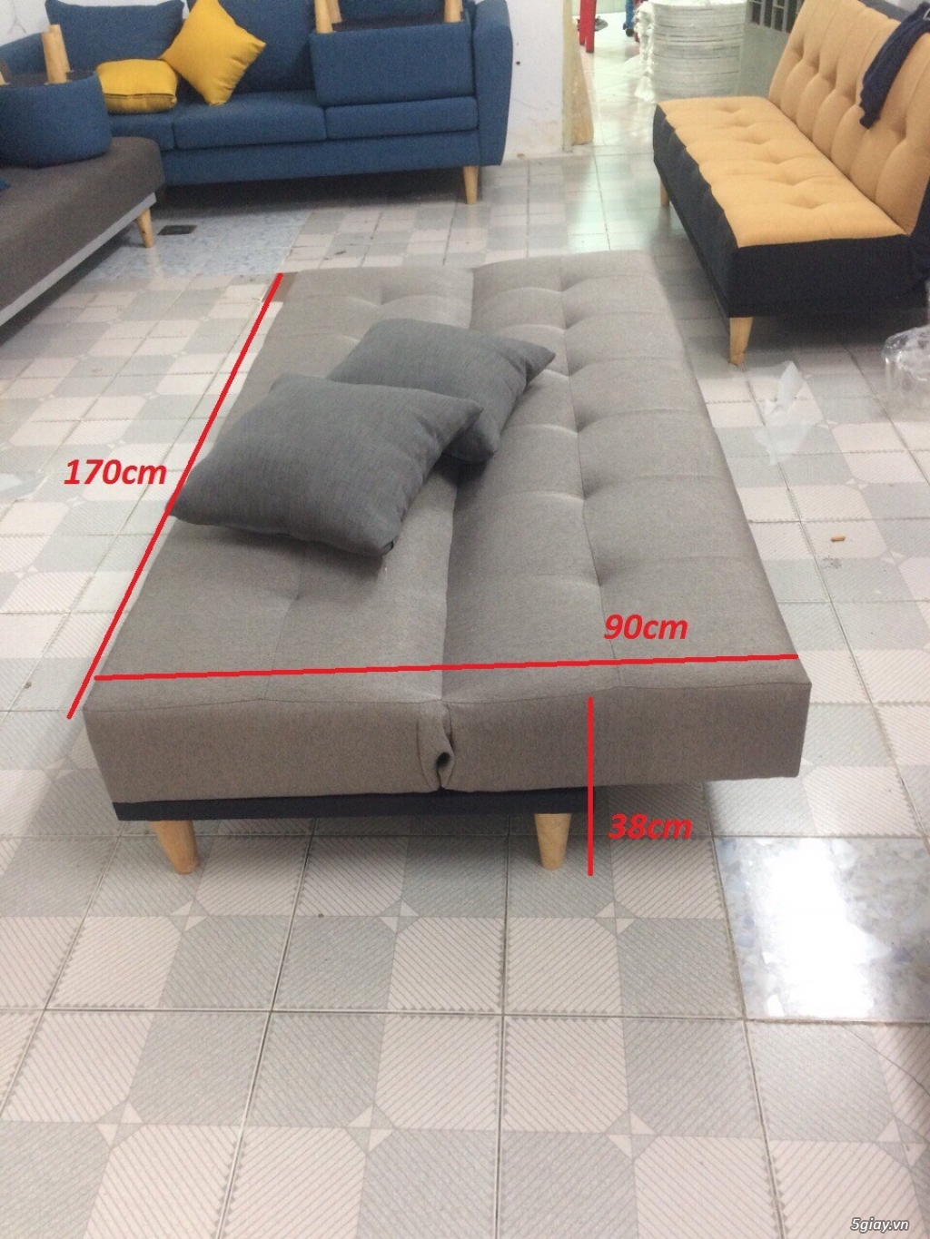 Bộ ghế sofa bed sofa giường phòng khách - 9