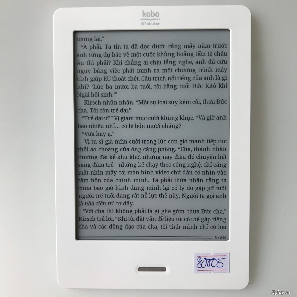 [Máy Nhật Cũ] Máy Đọc Sách Kobo Touch  code 80005 - 1