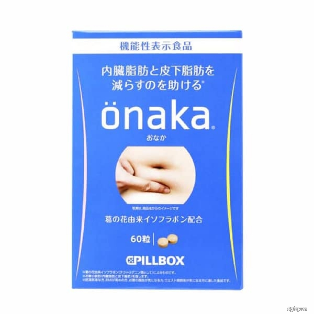 Viên giảm mỡ bụng Onaka Nhật Bản chính hãng