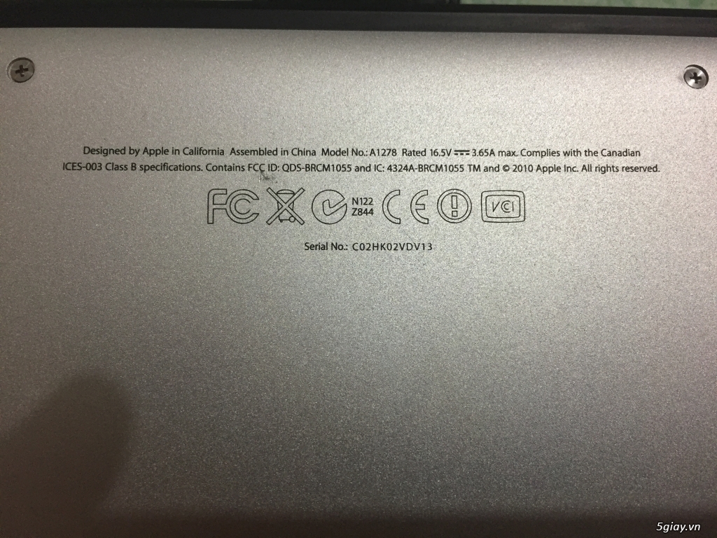 Macbook Pro Intel Core i5 8 GB 500 GB đẹp như mới, không dùng đến - 4