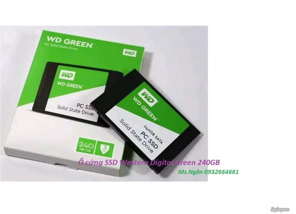 Ổ cứng SSD Western Digital Green 240GB WDS120G2G0A - 1