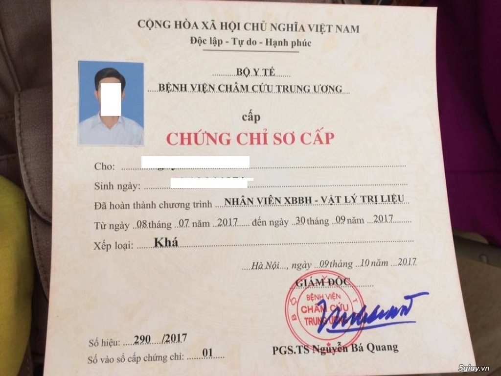 Cấp chứng chỉ nhân viên XOA BÓP BẤM HUYỆT tại Hồ Chí Minh, Hà Nội