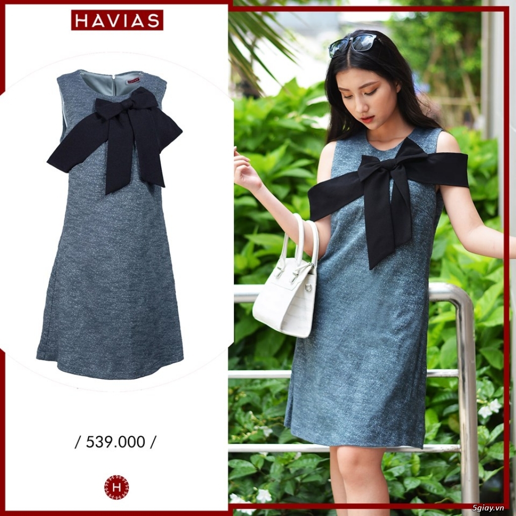 Đầm thiết kế 2 lớp cùng chất liệu vải cao cấp siêu đáng yêu Havias - 2
