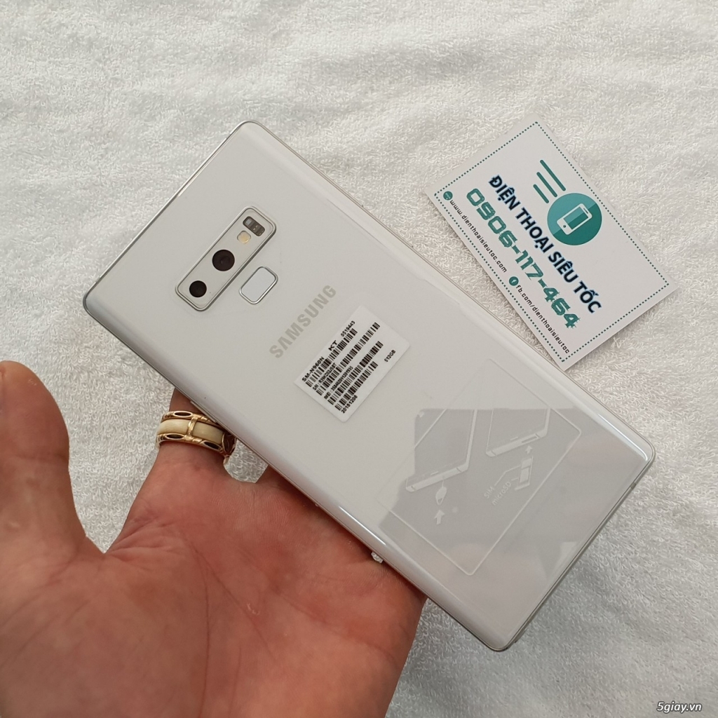 Samsung Note 9 8/512GB Trắng đẹp keng cực hiếm, Nguyên Zin Hàn Quốc - 1