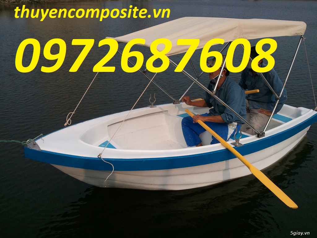 Thuyền composite, cano composite, thuyền câu cá, thuyền du lịch - 5