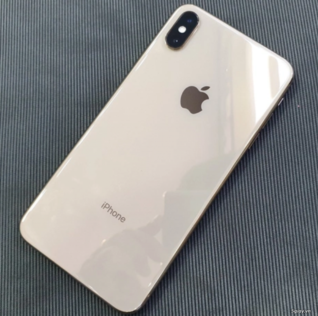 CẦN BÁN : IPHONE XS MAX 64GB MÀU GOLD QUỐC TẾ 2 SIM VẬT LÝ - 1