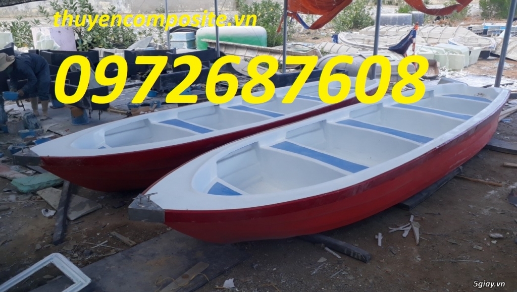Thuyền composite, cano composite, thuyền câu cá, thuyền du lịch - 2