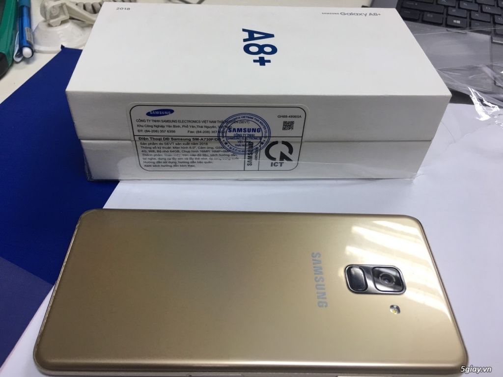 Samsung A8+ 2018 chính hãng SSVN mới 99% - 2