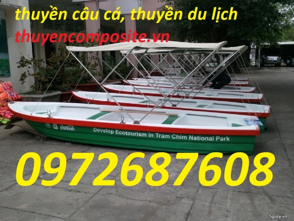 Thuyền composite, cano composite, thuyền câu cá, thuyền du lịch - 6