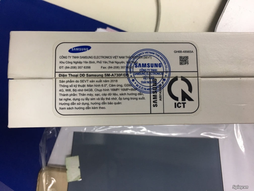 Samsung A8+ 2018 chính hãng SSVN mới 99% - 4
