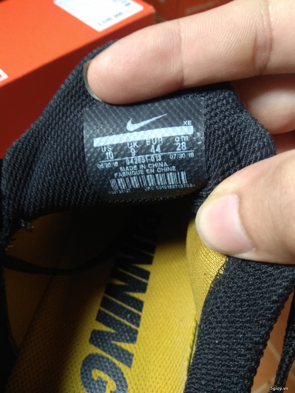 Cần bán: giày thể thao Nike air zoom PEGASUS 35 chính hãng - 5