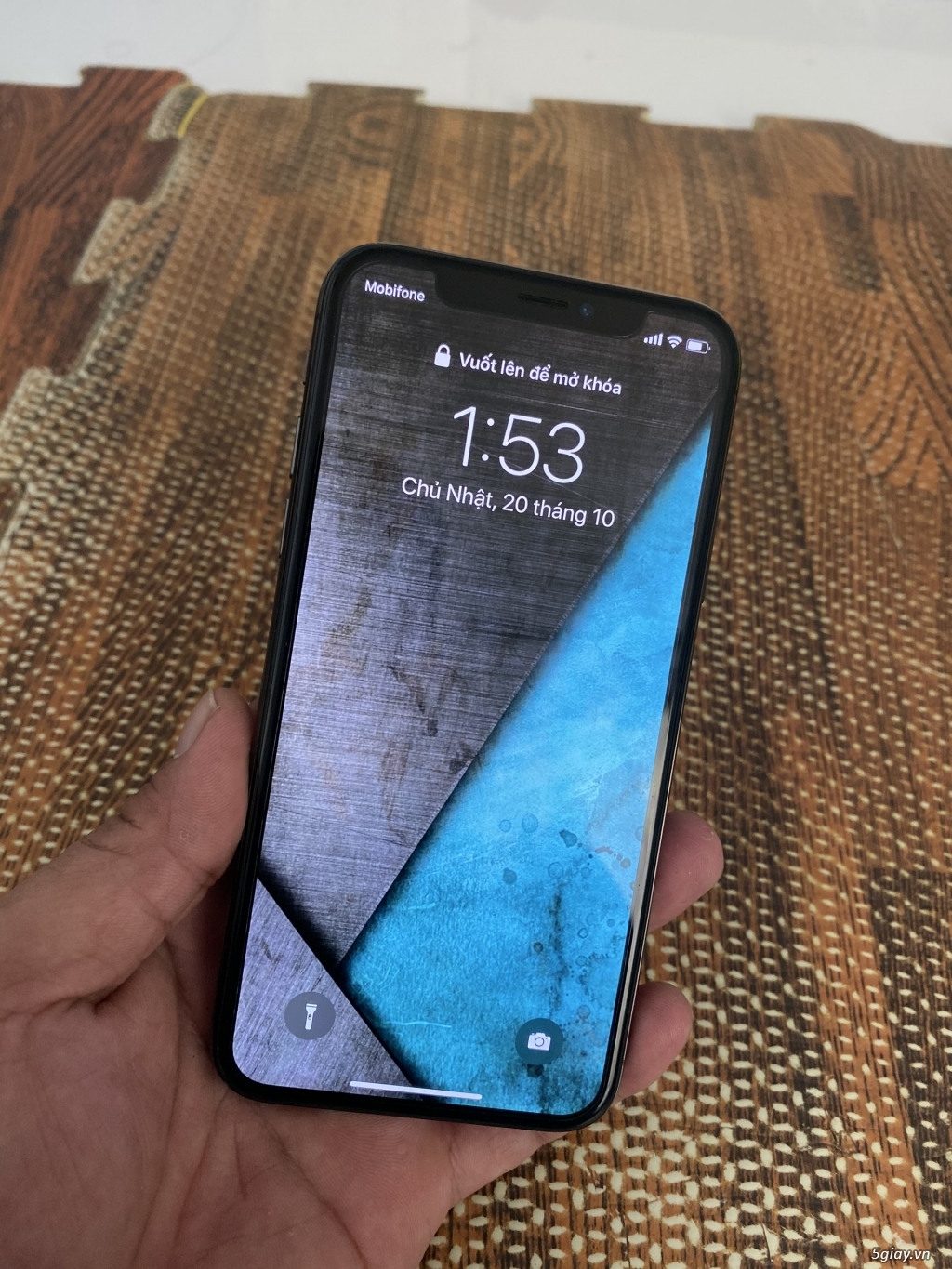 Iphone X màu grey 256g 99% fullbox - 1