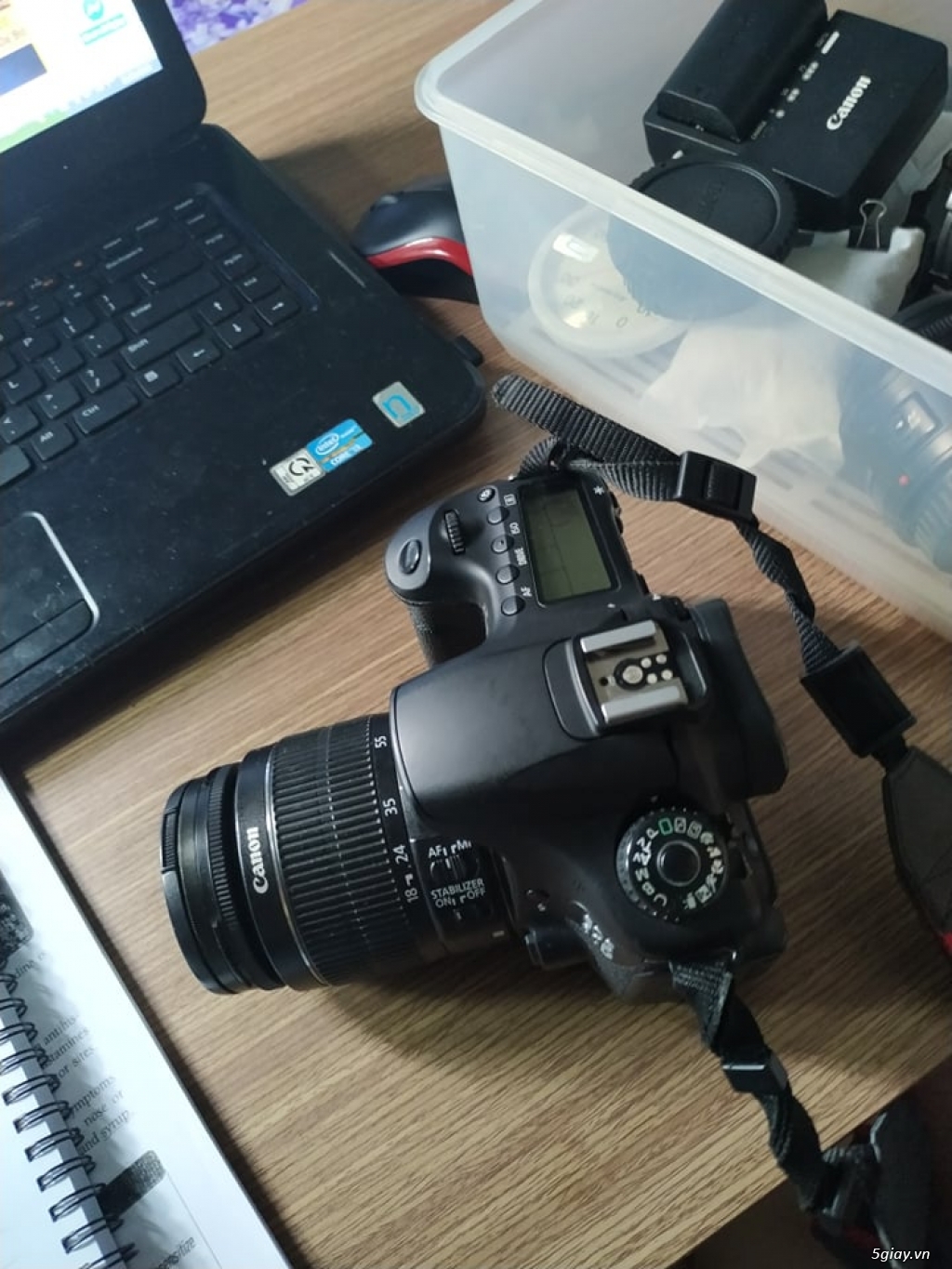 Bộ Canon 60D + 3 lens - 1