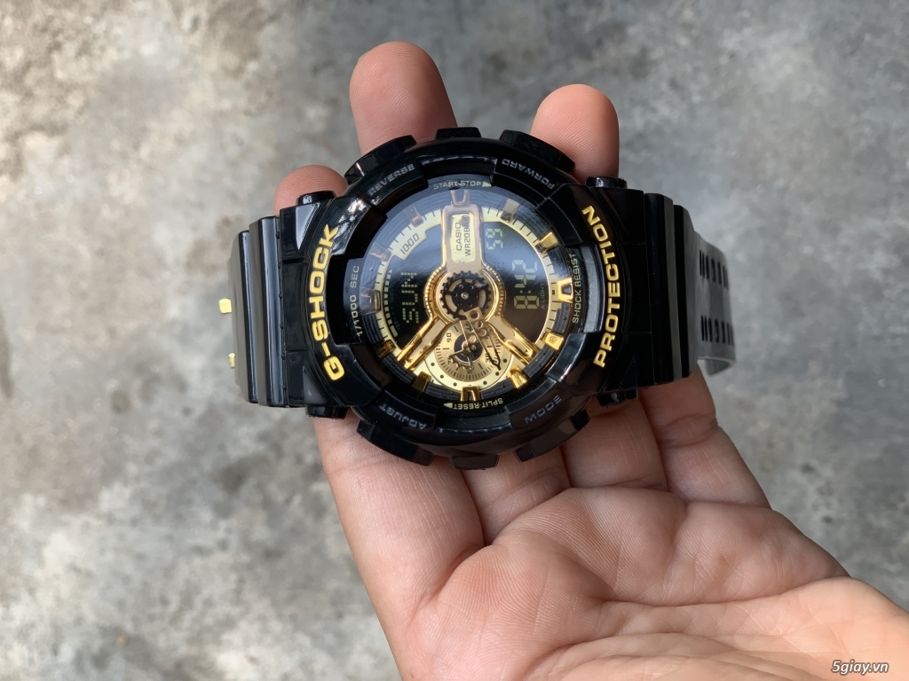 Đồng Hồ G-Shock Fake Gold Black Cực Đẹp - End 22h59p 20/10/2019 - 1