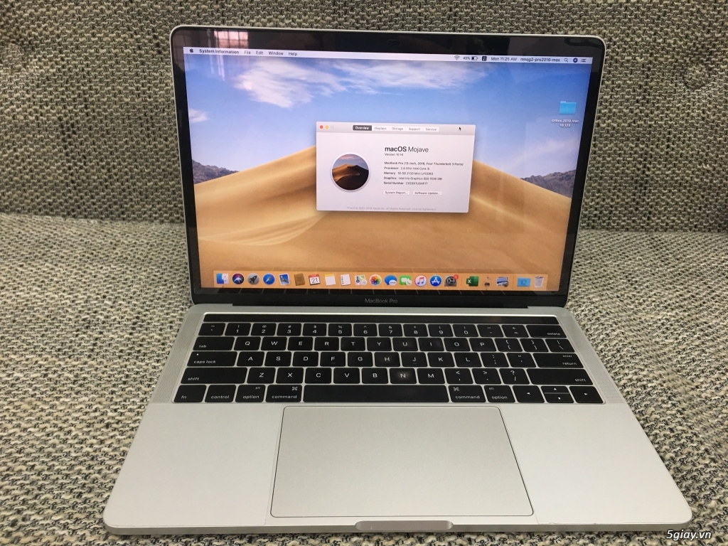 MacBook Pro 13 2016 - MNQG2 - I5 - 2.9GHz - R16 - 512GB - Like New