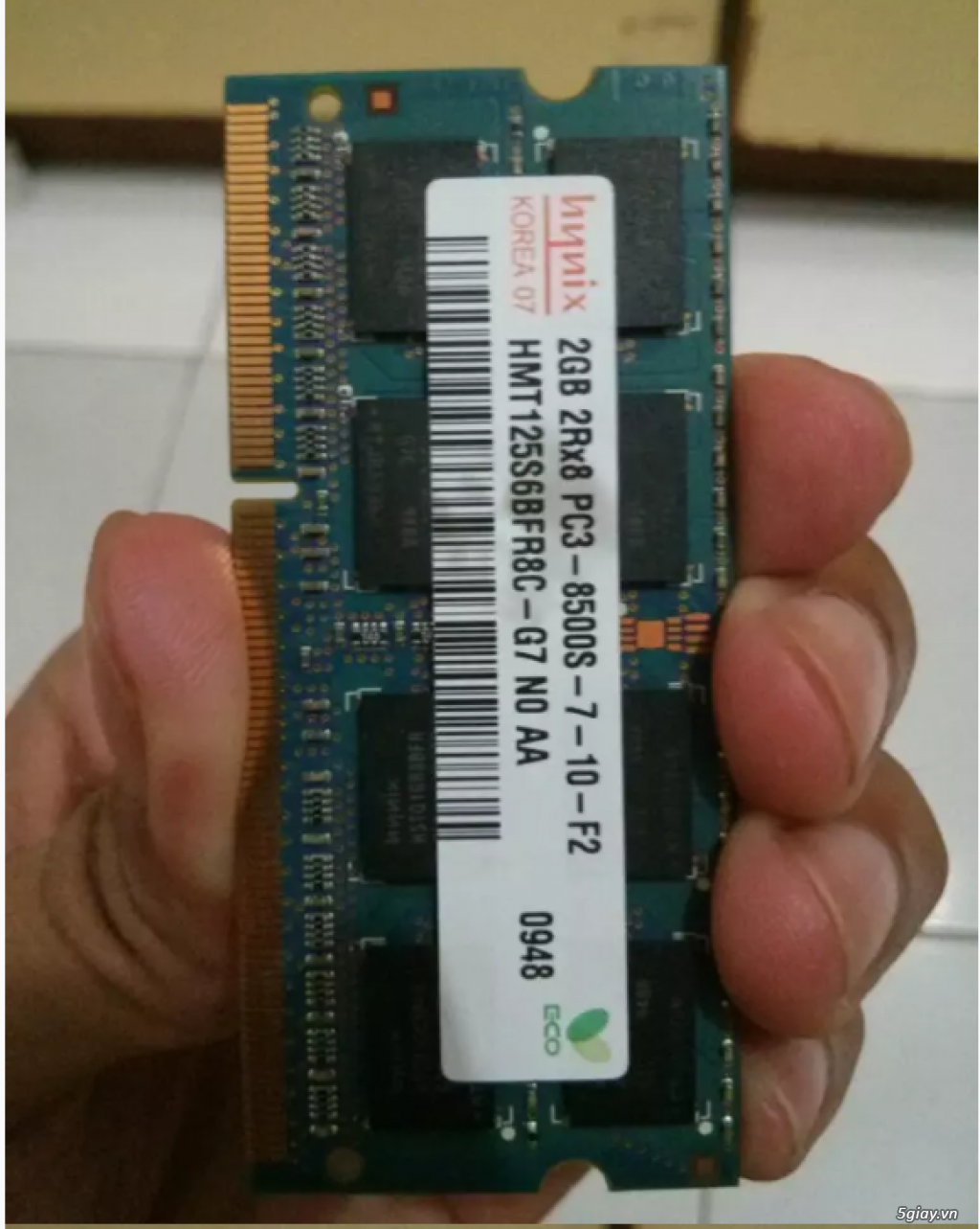 Cần Bán: 1 thanh Hynix DDR3 2GB 1066MHz PC3
