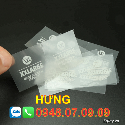 Nhãn ép nhiệt, Nhãn sườn Satin Ruy Băng, Nhãn mác may mặc (Toàn Quốc) - 4